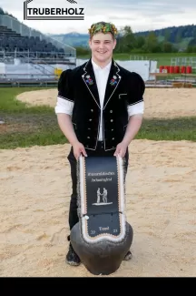 Truberholz Gratuliert herzlich Thomas Wüthrich zu seinem ersten Kranz am Emmentalischen Schwingfest