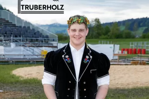 Truberholz Gratuliert herzlich Thomas Wüthrich zu seinem ersten Kranz am Emmentalischen Schwingfest