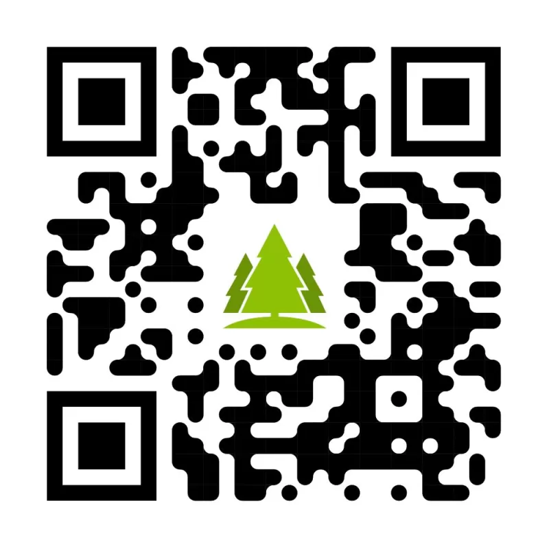 QR Code zur persönlichen Baum Reservation