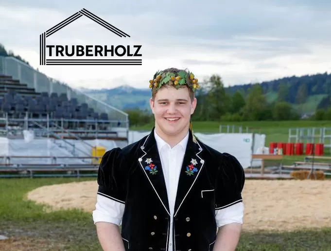 Truberholz Gratuliert herzlich Thomas Wüthrich zu seinem ersten Kranz am Emmentalischen Schwingfest