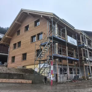 Neubau Wohnhaus Bauernhaus aus Truberholz